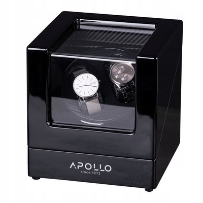 Uhrenbeweger APOLLO SINCE 1973  fur 2 uhr Exklusive Uhrenbox Uhrenkasten