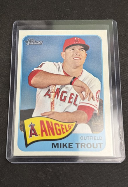 2014 Topps Heritage - Mike Trout #250