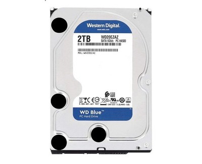 WD WD20EZWX Blue 2TB 5400RPM Class SATAIII 256MB 3.5'' Desktop Hard Drive