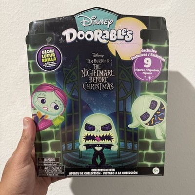 DISNEY DOORABLES NIGHTMARE BEFORE CHRISTMAS COLLECTION PEEK SET OF 9 NEW/ SEALED