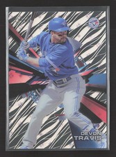 2015 Topps High Tek Devon Travis #HT-DT Zebra RC /75