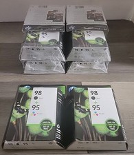 Genuine HP 98 Black 95 Tri Color Ink Cartridge Combo Pack CB327FN