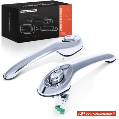 A-Premium 2x Rear Exterior Door Handle for Chrysler PT Cruiser 01-10 4724915AD