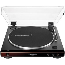 Audio-Technica At-Lp60X-Bw Auto Blt Drv Trntbl Brn