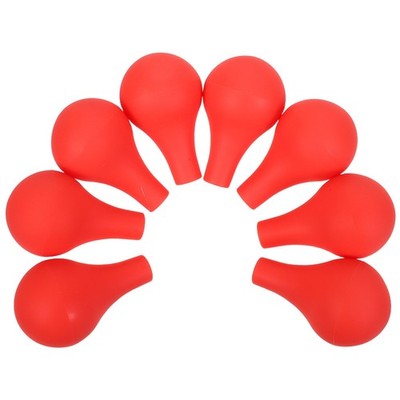 8 Pcs Pipette Ball Suction Bulb Tips Laboratory Silicone Cap