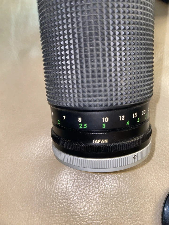 Lente de cámara Rexatar zoom automático 101423 hecha en Japón con estuche sin probar como está Foto 4 de 4