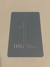IHG One Rewards Resort Hotels Room Key Card.