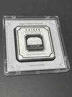 100 gram 3.22 troy oz Geiger Edelmetalle Bar .999 Pure SILVER Bullion square Bar