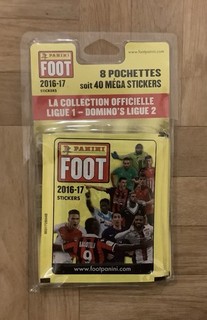 8 Pochettes Neuves Fermées Panini 2016 17 Ligue 1 Sticker Vignette Paquet Ouvert