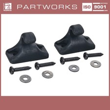 2x Halter Sonnenblende für PORSCHE 944 ab 86...
