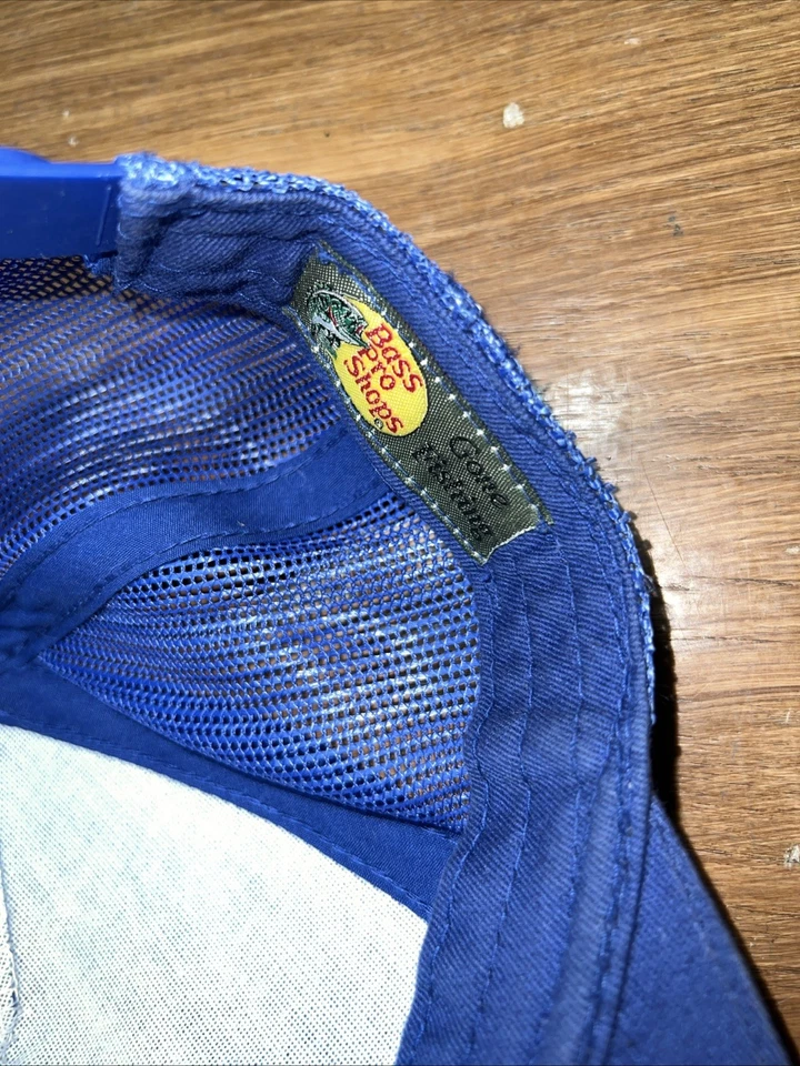 Gorra Bass Pro Shops Juvenil Gorra Snap Back Azul Malla Camionero Pesca Talla Única Foto 4 de 4