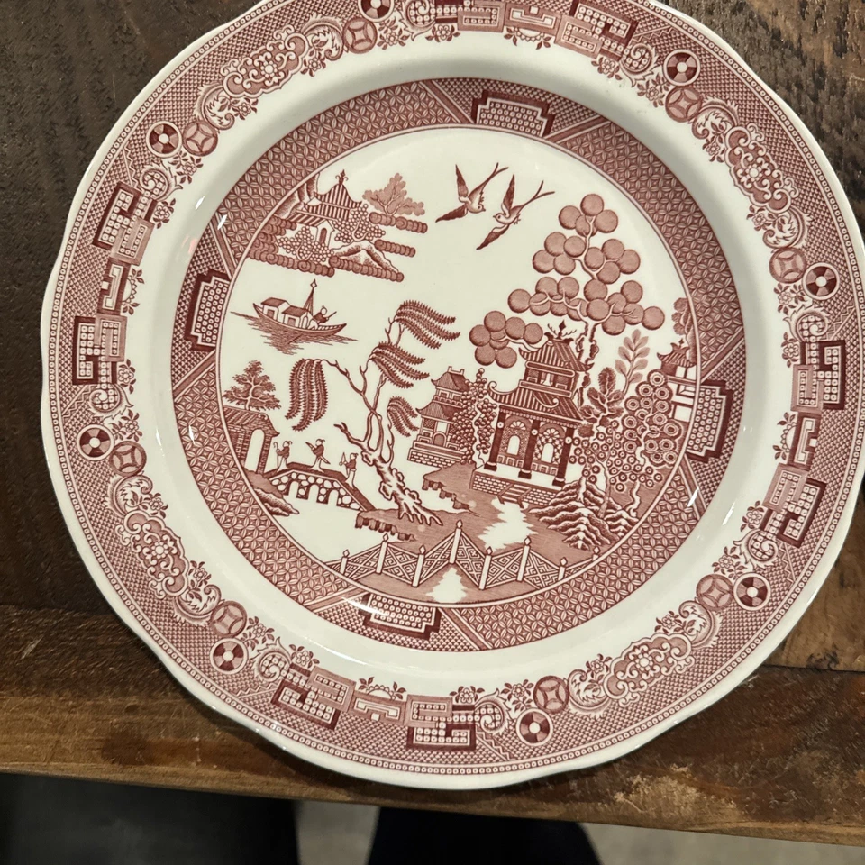 Set of 4 Vintage Plates Spode The Archive Collection Georgian Series free ship - Image 4 of 4