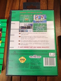 Pro Quarterback (Sega Genesis, 1992) Complete - Cleaned, Tested 