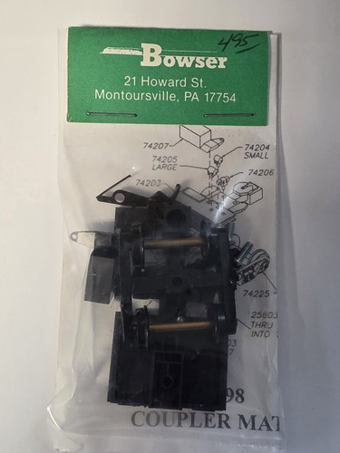 Bowser HO Roadrailer Acoplador Mate Kit 55498 Nuevo | Zustand: New