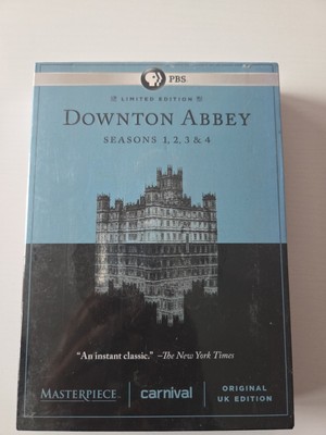 Masterpiece: Downton Abbey Seasons 1, 2, 3, & 4 DVDs