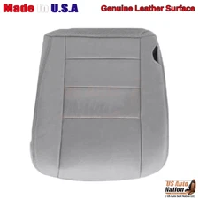 2003-2007 For Ford F250 Lariat Genuine Leather Passenger Bottom Cover Med. Flint