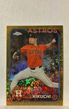2024 Topps Chrome Update Series - Yusei Kikuchi #USC103 Gold Refractor /50