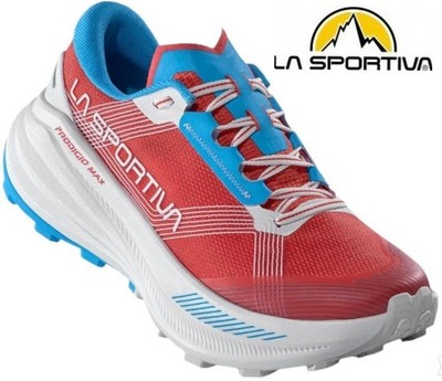 La Sportiva prodigio max DEMO trail run shoes high stack rocker 41.5 womens 9.5+