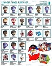 MINI FUNKO POP STRANGER THINGS (KINDER JOY) 2025/2026. WILL + CARTINA RARO