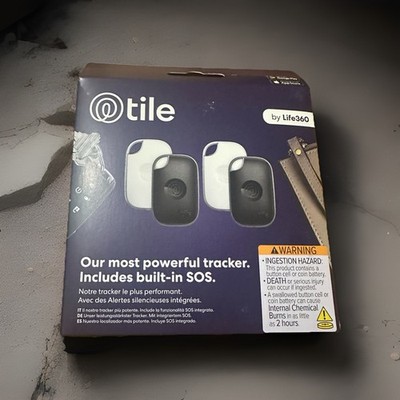 Tile by Life360 - Life360 Tile Pro - Powerful Bluetooth Tracker, Key Finder