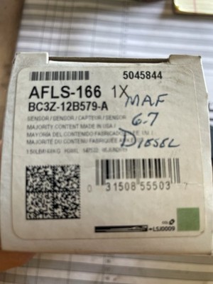 Ford Motorcraft BC3Z-12B579-A Mass Air Flow Sensor MAF Fomoco Genuine OEM NOS