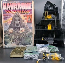 Battle of Navarone Giant Playset in original Box MEGO 1981 Set Opened At End. 