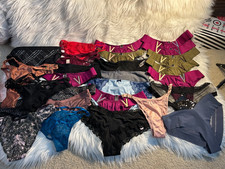 NEW VICTORIA'S SECRET LOT 30 PANTIES SIZE MEDIUM MULTICOLOR ONLY VS