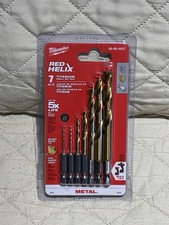 NEW Milwaukee 48-89-4637 SHOCKWAVE Impact Duty Titanium Drill Bit Set- 7 Pcs