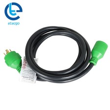 30 AMP 10/15/25/40/50FT Generator Extension Cord 4 Prong NEMA L14-30P to L14-30R