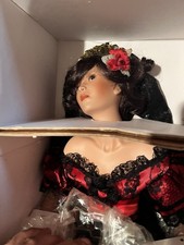 RARE, Unboxed Paradise Galleries Carmelita Porcelain Doll Limited Edition w/ CoA