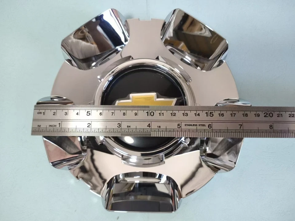 Tapa de llanta central de rueda emblema SUBURBAN AVALANCHA CHEVY CHEVROLET SILVERADO TAHOE Foto 3 de 4