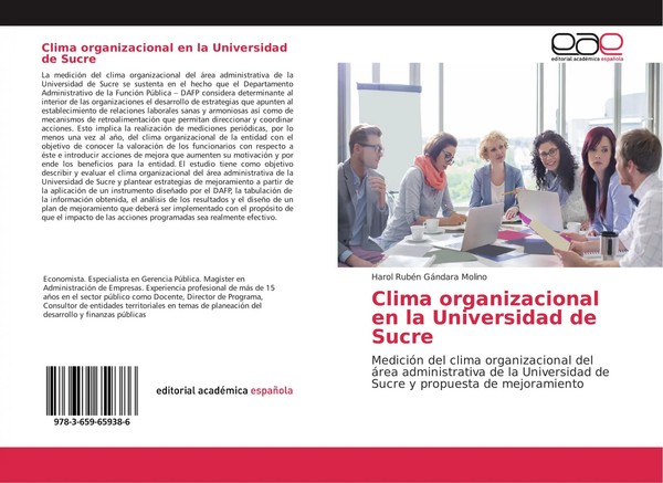 Harol RubéN GáNdara Molino | Clima Organizacional En La Universidad De Sucre-image