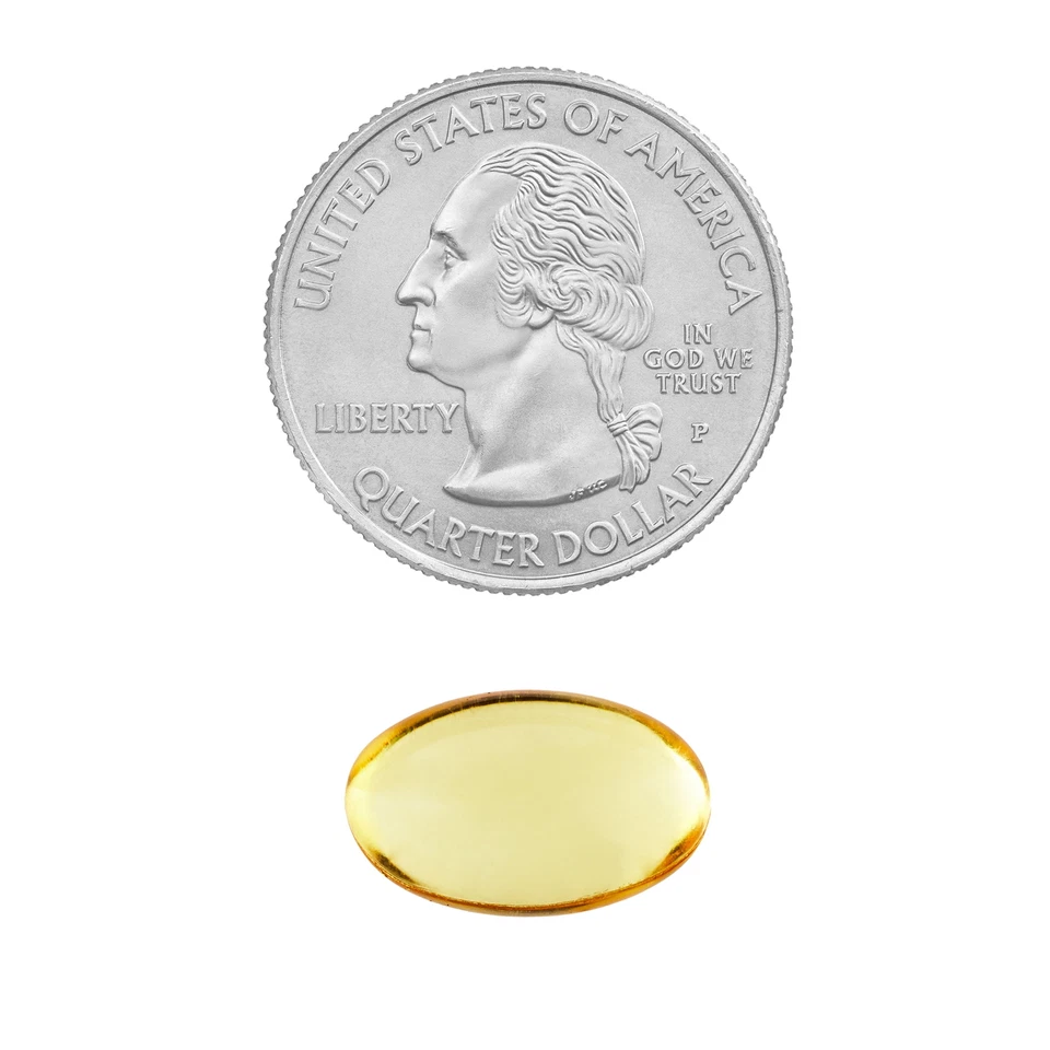 Omega-3 Mini from Fish Oil Dietary Supplement Mini Softgels, 1000 mg, 120 Count - Image 4 of 4