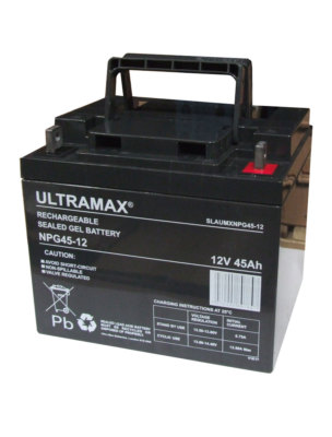 2 X 12V 45AH INVACARE SHOPRIDER FREERIDER TGA MOBILITÄTSROLLER GEL BATTERIEN