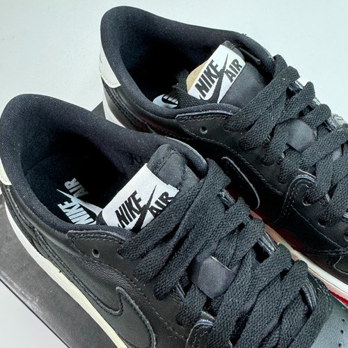 Neu vergilbt - Nike Air Jordan I Cyber Monday 709999-010 schwarz/weiß Gr. 5,5 NY - Bild 11 von 17