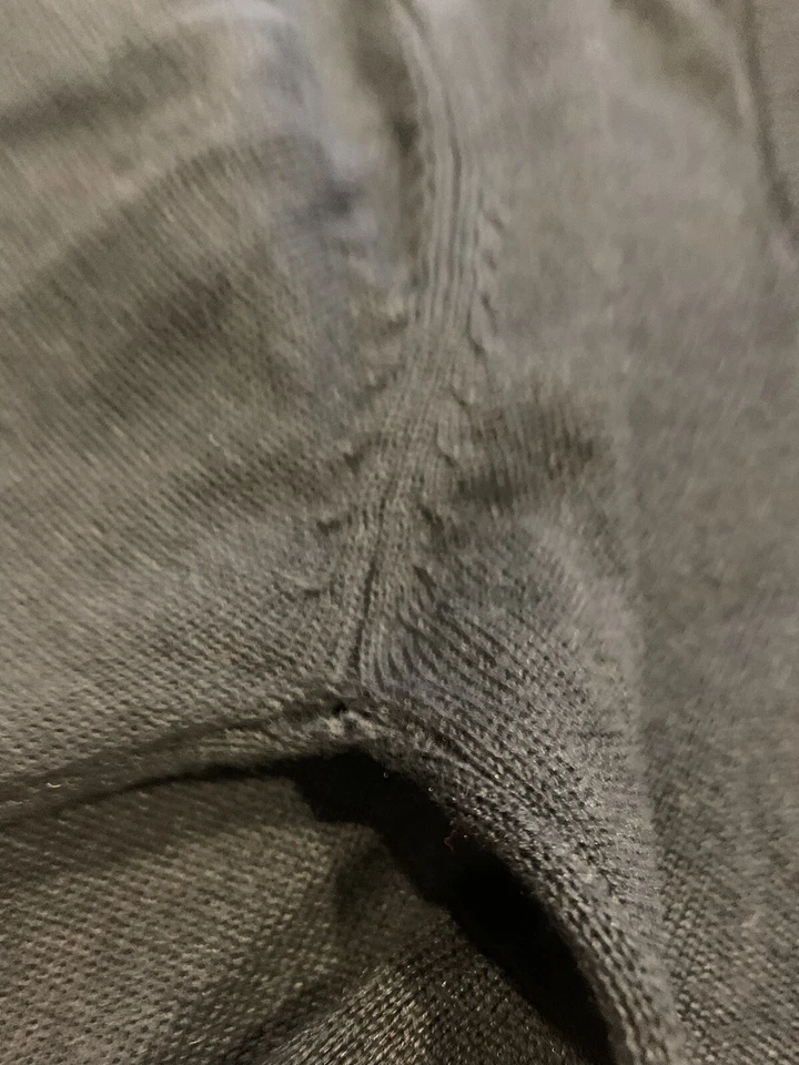 Terazzo Embroidered Cat Paws Sweater Cotton Blend Women Size S Black Multicolor - Image 4 of 4