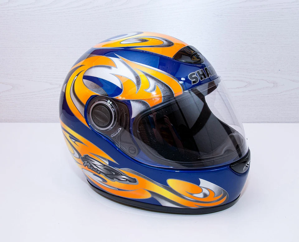 Motorcycle Full Face Yellow Helmet SHARK RSF Manta Size M (57 cm) - Image 4 of 4