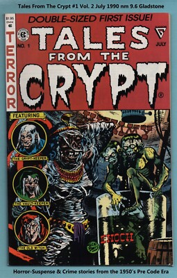 Tales From the Crypt #1   Vol. 2   1990   nm+ 9.6 Jack Davis Cover   Gladstone