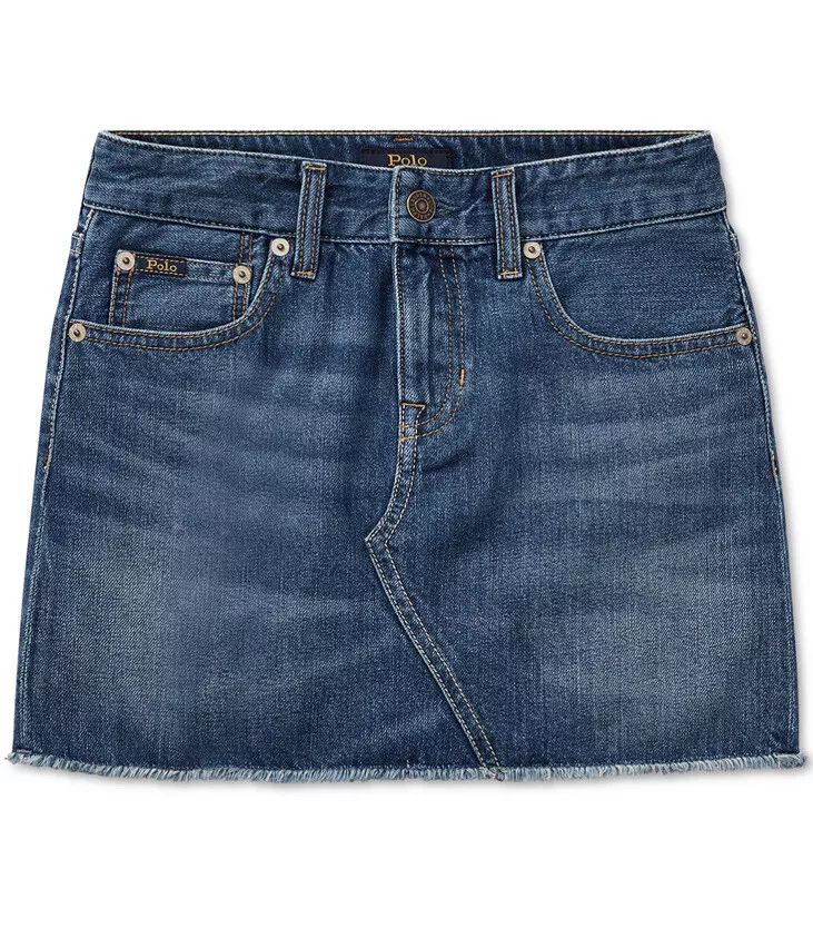 Polo ralph best sale lauren denim skirt