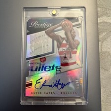 ELVIN HAYES 2014-15 PANINI PRESTIGE AUTOGRAPHED SIGNED AUTO BASKETBALL CARD 32