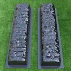 <!--F#f_0-->Concrete molds straight edge stone log edging border garden curbs sold 2pcs BR05<!--F/-->