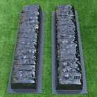 Concrete molds straight edge stone log edging border garden curbs sold 2pcs BR05