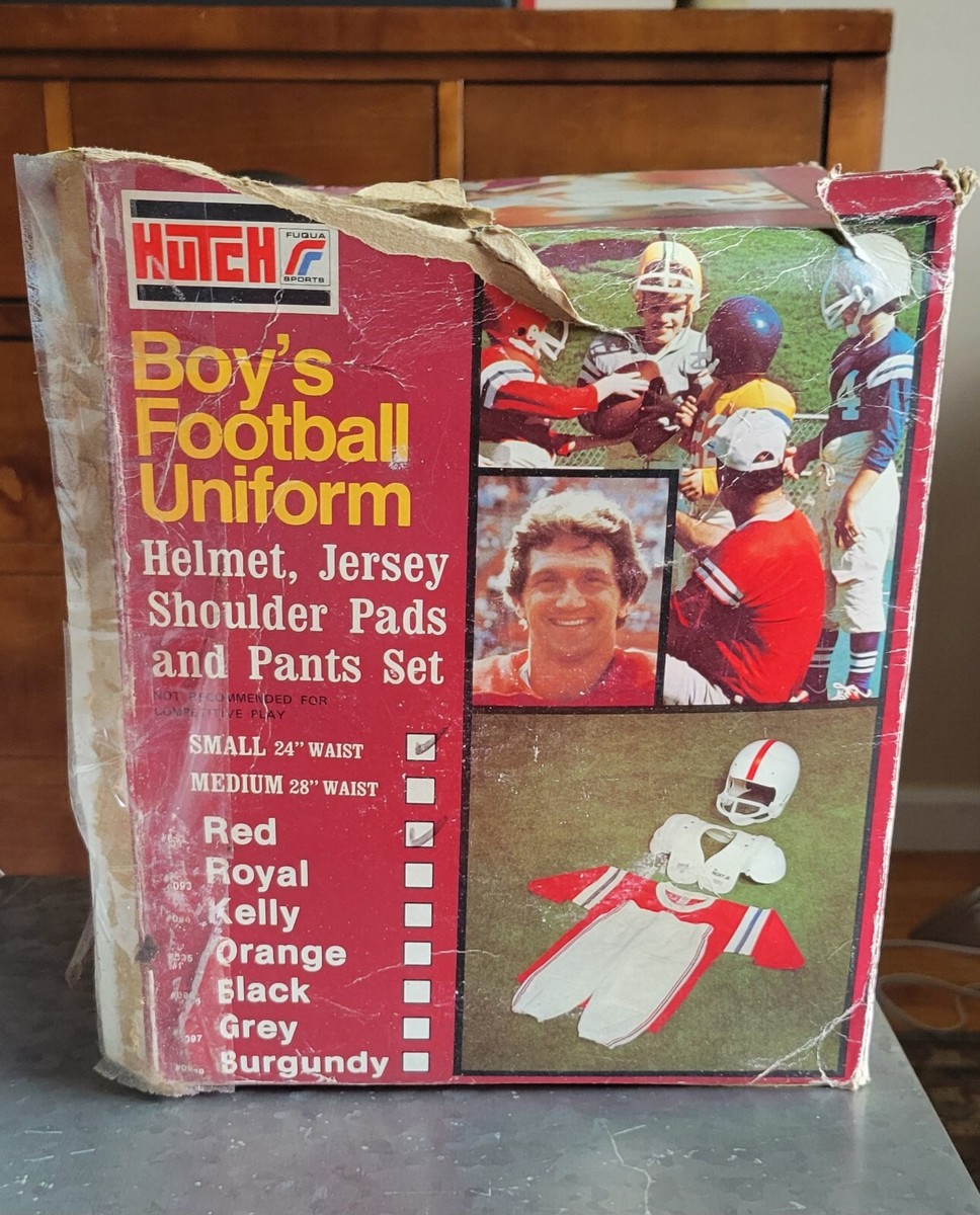 Vintage Small Boy's Football Uniform Hutch Fuqua Sports | eBay Vintage Small Boy's Football Uniform Hutch Fuqua Sports | eBay