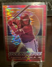 2021 Chronicles Overdrive Vladimir Guerrero Jr. Pink Pulsar Prizm #12 Blue Jays