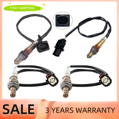 Set of 4 Up+Down Oxygen Sensors For Ford F-150 3.5L V6 Turbo 2011 2012 2013 2014 Foto 1 de 4