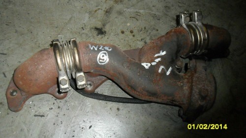 Mercedes E420 W210 Abgaskrümmer Auspuffkümmer Links 1191429102