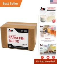 Premium Unscented Paraffin Wax Pastilles for Candle Making  More   10 lb Pack