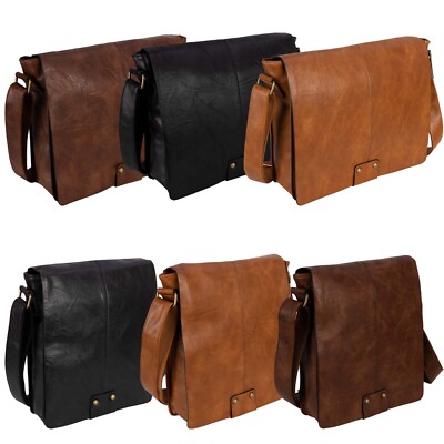 PAOLO BAGS Umhängetasche Flugbegleiter Schultertasche Messenger Arbeitstasche