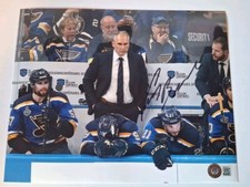 Craig Berube Signed Autographed 8X10 Photo COA BAS BECKETT BB46813
