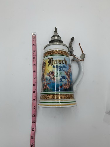Anheuser Busch Collectible Cherub Stein From 1992 Germany - Picture 6 of 7